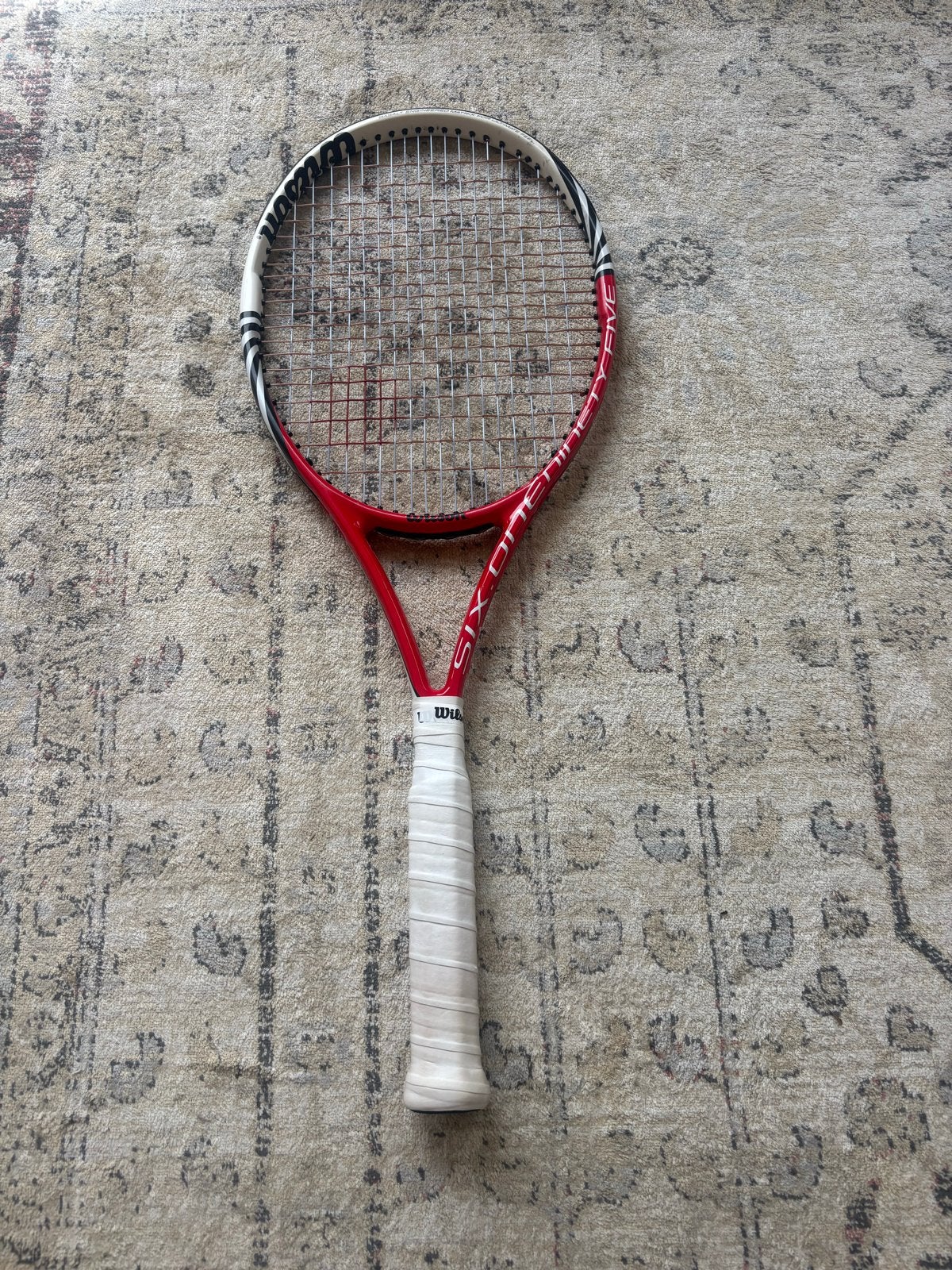 Wilson Six One 95 BLX Tennisracket, Gebruikt, L4, Ophalen of Verzenden, Wilson