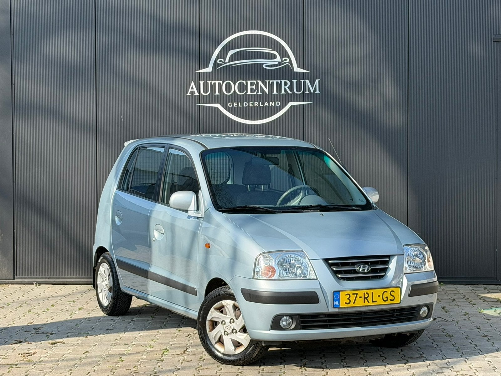 Hyundai Atos AUTOMAAT Weinig Km! Airco! NAP! Aflvr Nw Apk!, Auto's, 4 cilinders, Origineel Nederlands, Atos, Grijs