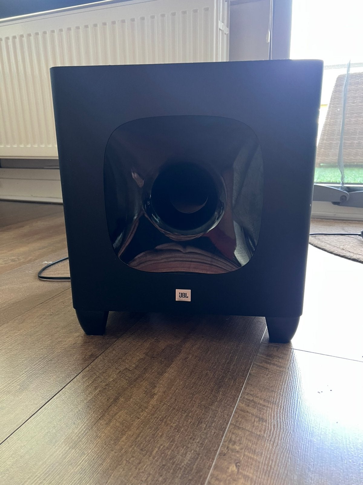 Subwoofer jbl 400, Ophalen, Zo goed als nieuw, 120 watt of meer, Subwoofer