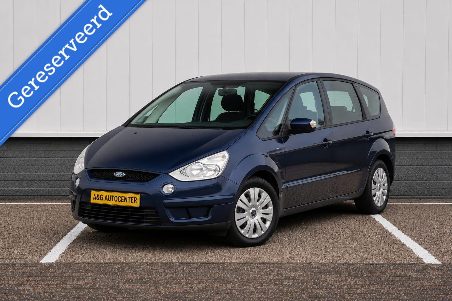 Ford S-Max 2.0 - 7 Persoons/1 Eig/Airco/146 PK/Isofix/Nw Apk, Auto's, Voorwielaandrijving, 145 pk, Stof, Gebruikt