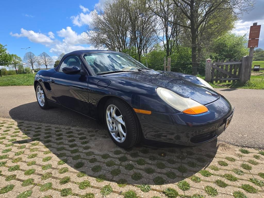 Porsche Boxster 2.5 AUT 1998 Blauw, Automaat, Achterwielaandrijving, Cabriolet, Blauw