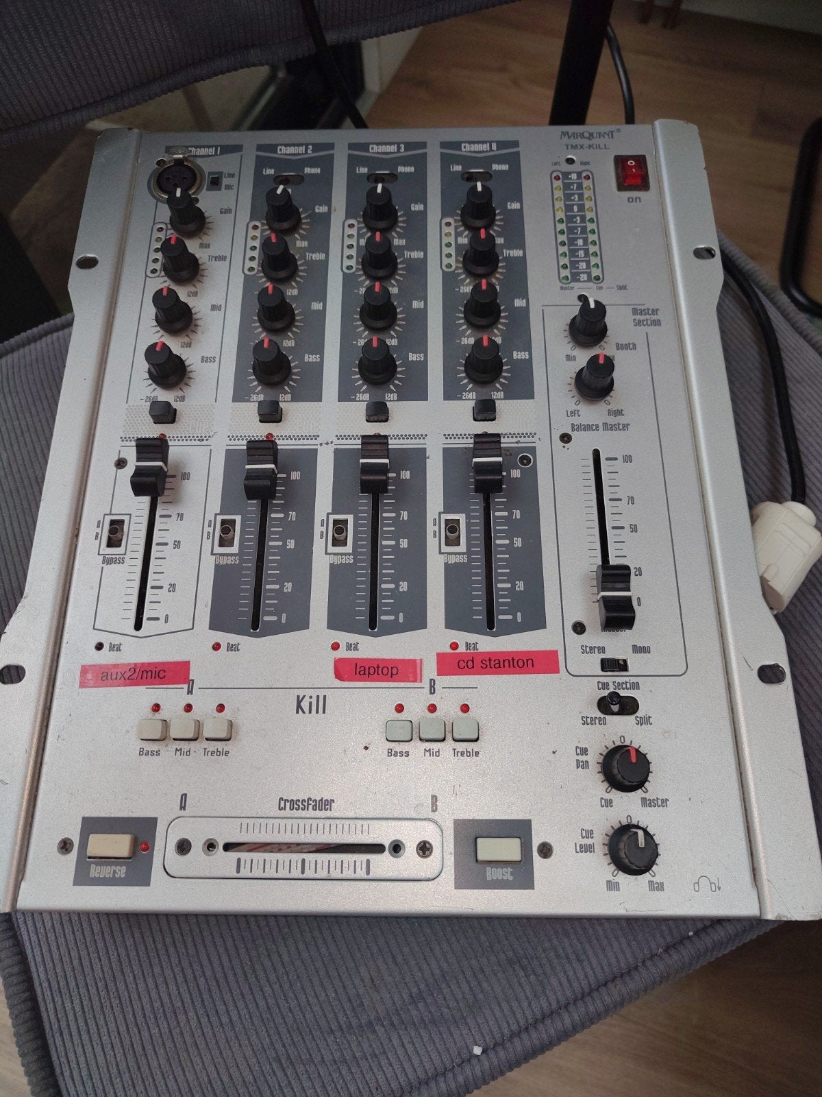 Marquant TMX Kill 7-kanaals mengpaneel met kill switches, Ophalen of Verzenden