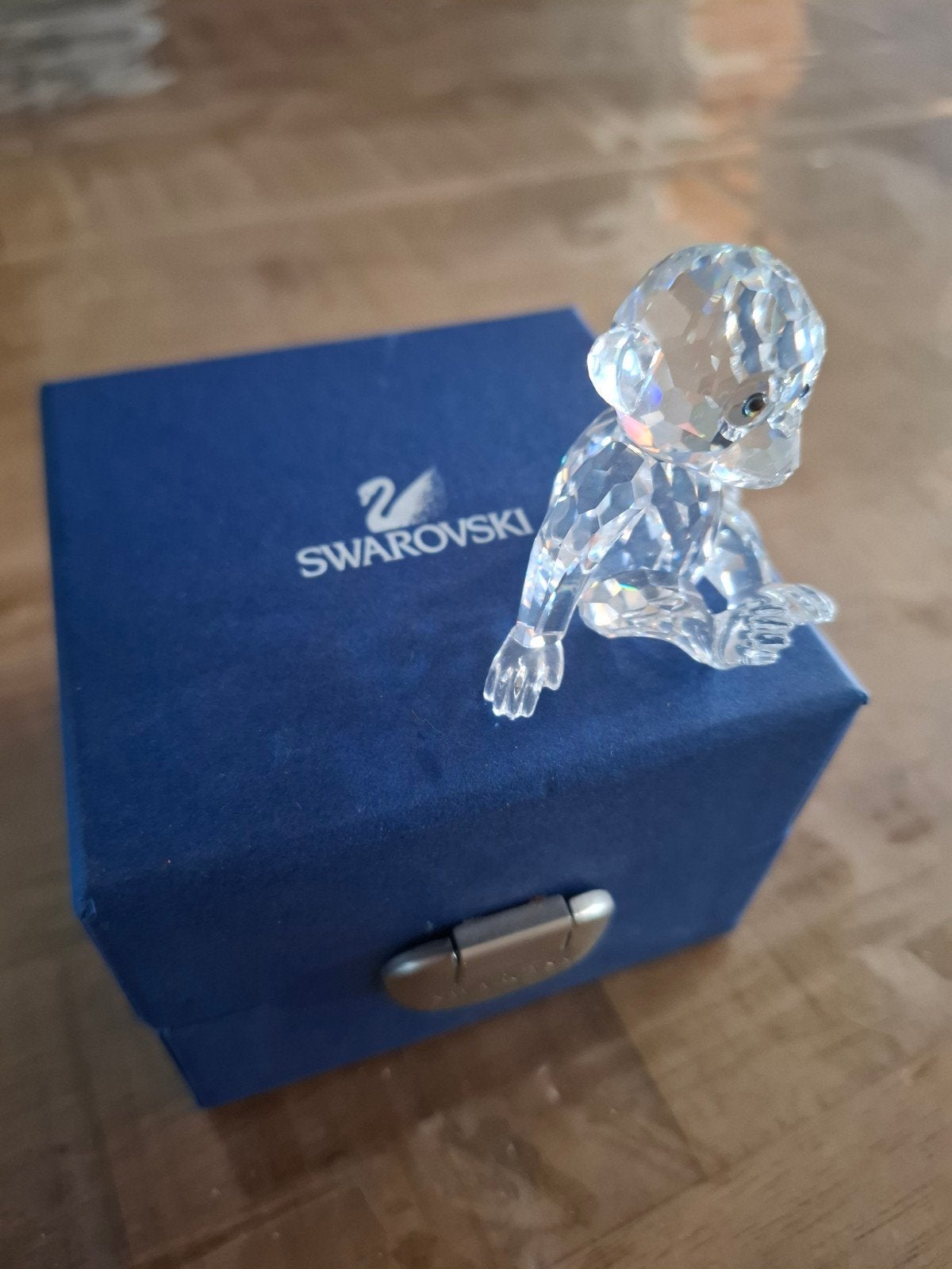 Swarovski Kristallen Aapje - Zo Goed als Nieuw, Verzamelen, Ophalen, Zo goed als nieuw, Figuurtje