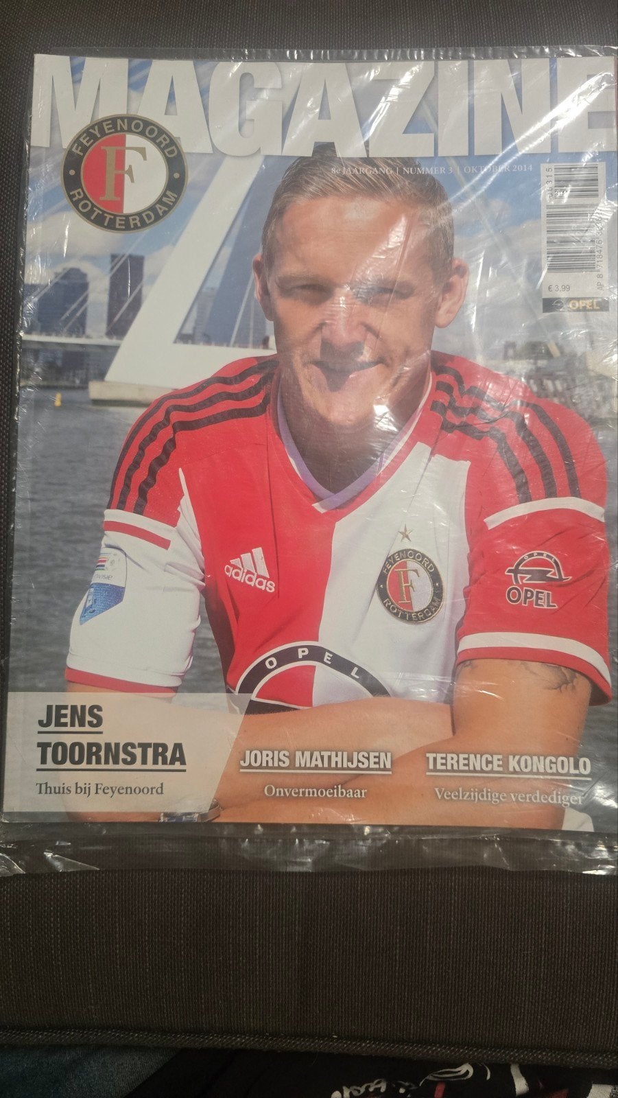 Feyenoord Magazine - Oktober 2014 - Jens Toornstra, Ophalen of Verzenden, Zo goed als nieuw