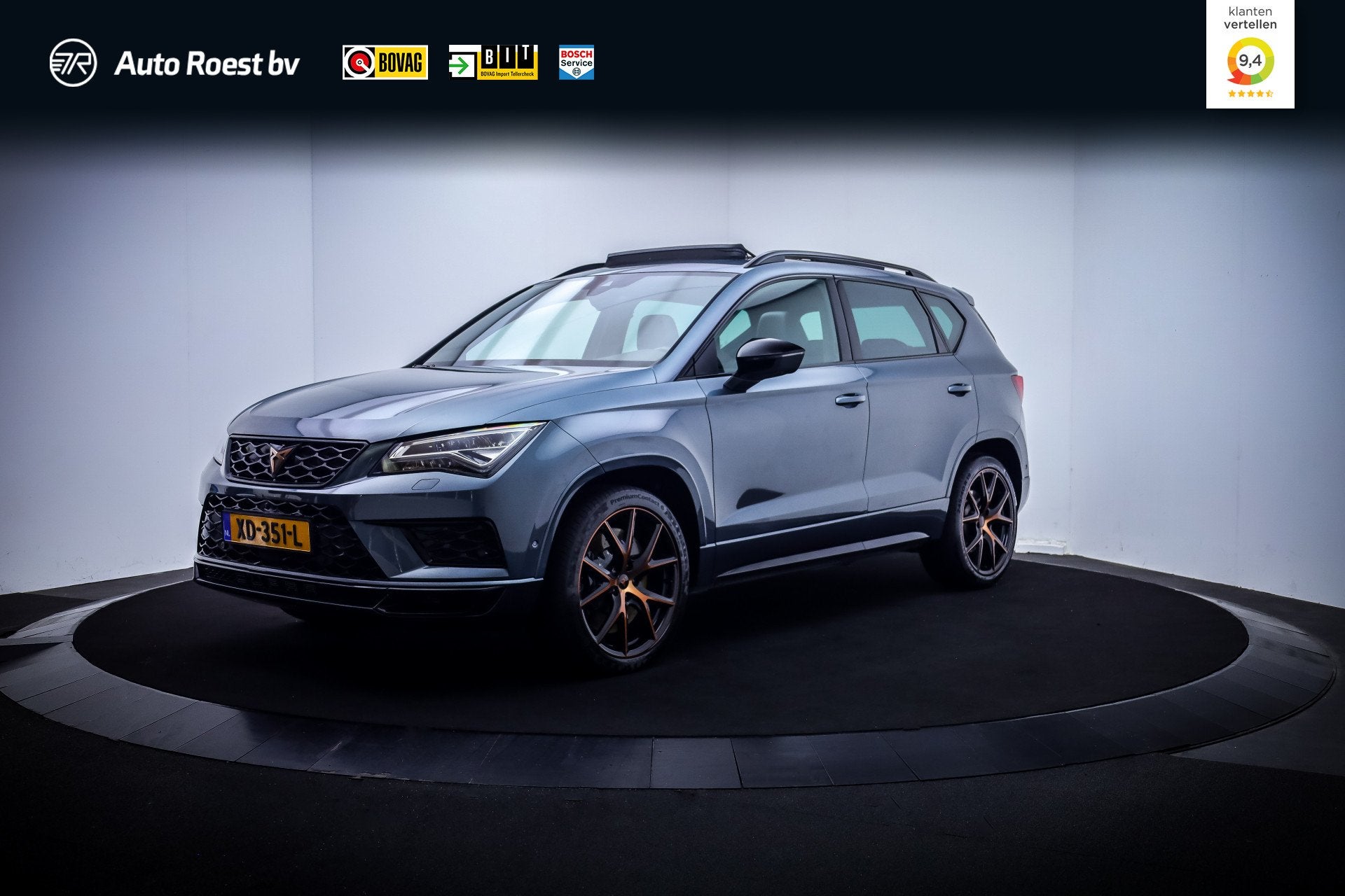 CUPRA Ateca 2.0 TSI 4DRIVE PANO | BEATS | VIRTUAL | 360 CAM, Auto's, Gebruikt, 4 cilinders, 1984 cc, Bedrijf