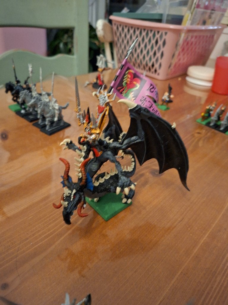 Warhammer Fantasy Dark Elves Leger Classic 4th/5th Edition, Gebruikt, Figuurtje(s), Warhammer, Ophalen of Verzenden