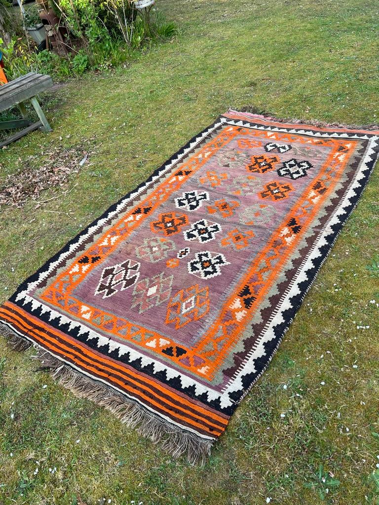 Antieke Kelim 235x135 cm, Antiek en Kunst, Ophalen of Verzenden