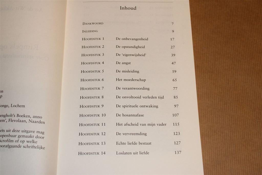 Rimpels op je Ziel — Over Spiritualiteit en Levenslessen, Ophalen of Verzenden, Gelezen, Overige onderwerpen, Achtergrond en Informatie