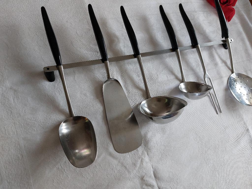 Keltum durfine 7-delig lepelrek incl.originele muurbeugel!!, Ophalen of Verzenden