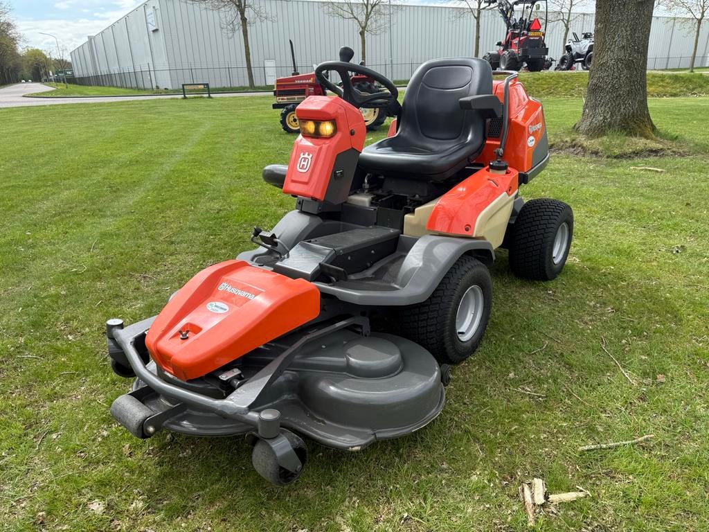 Husqvarna P524 zitmaaier, Ophalen of Verzenden, Gebruikt, Mulchfunctie, 120 cm of meer