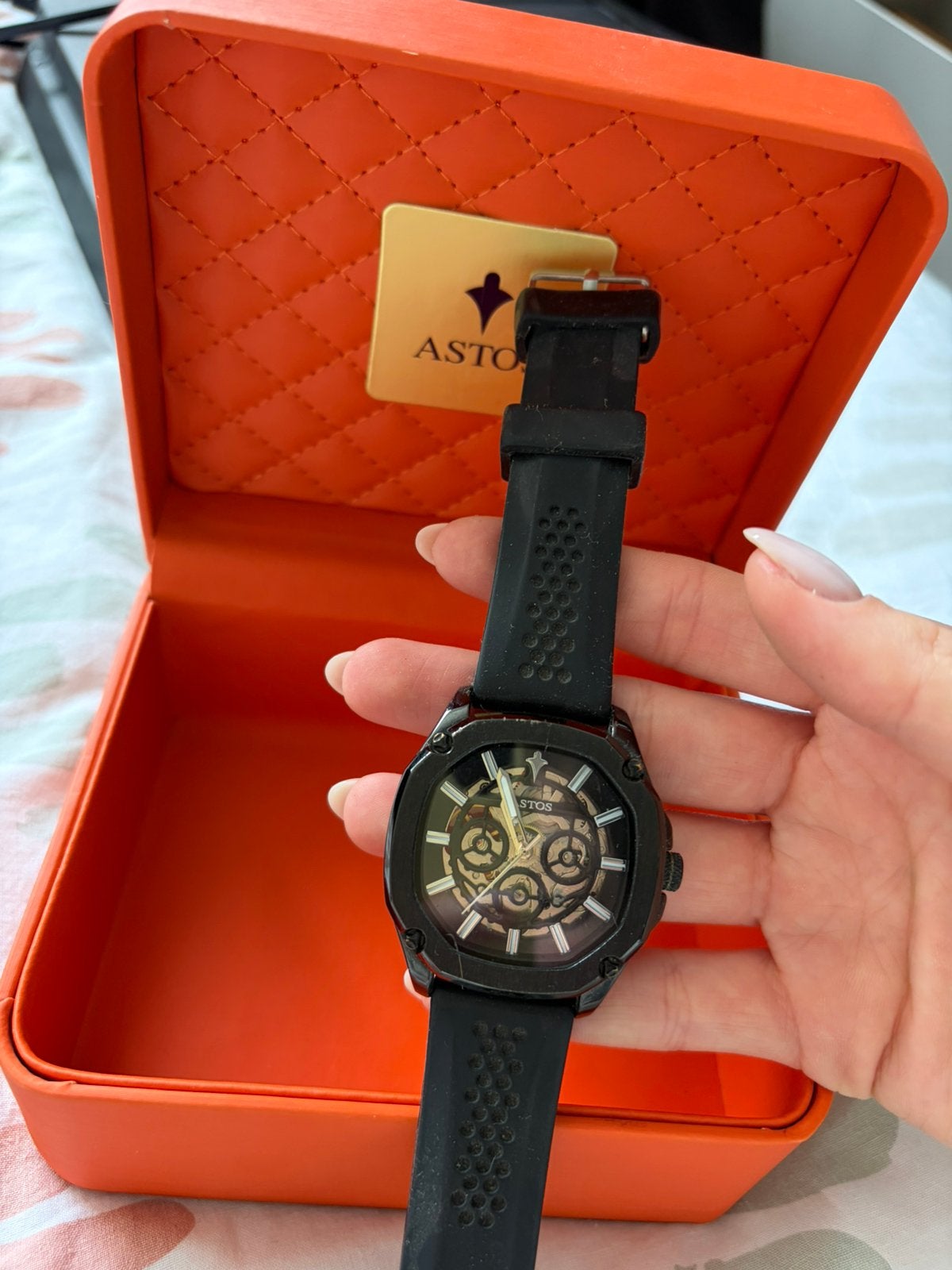 Astos horloge, Sieraden, Tassen en Uiterlijk, Ophalen of Verzenden, Overige merken