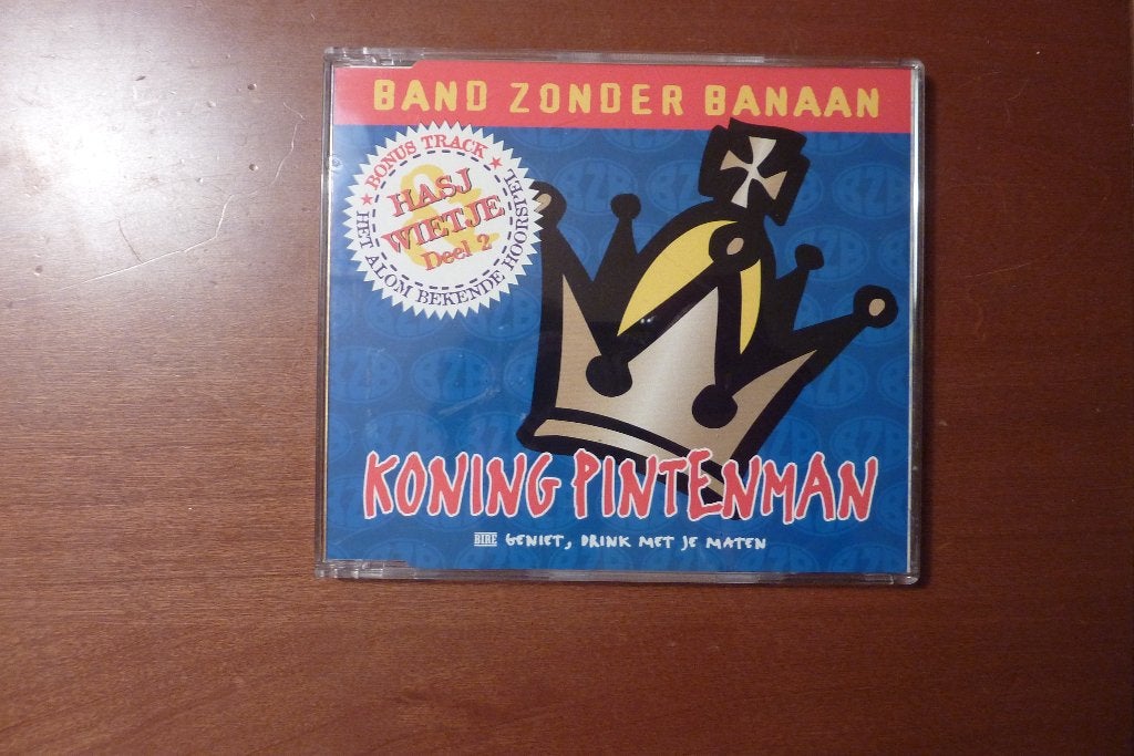 Band Zonder Banaan - Koning Pintenman, Ophalen of Verzenden, Gebruikt, Nederlandstalig
