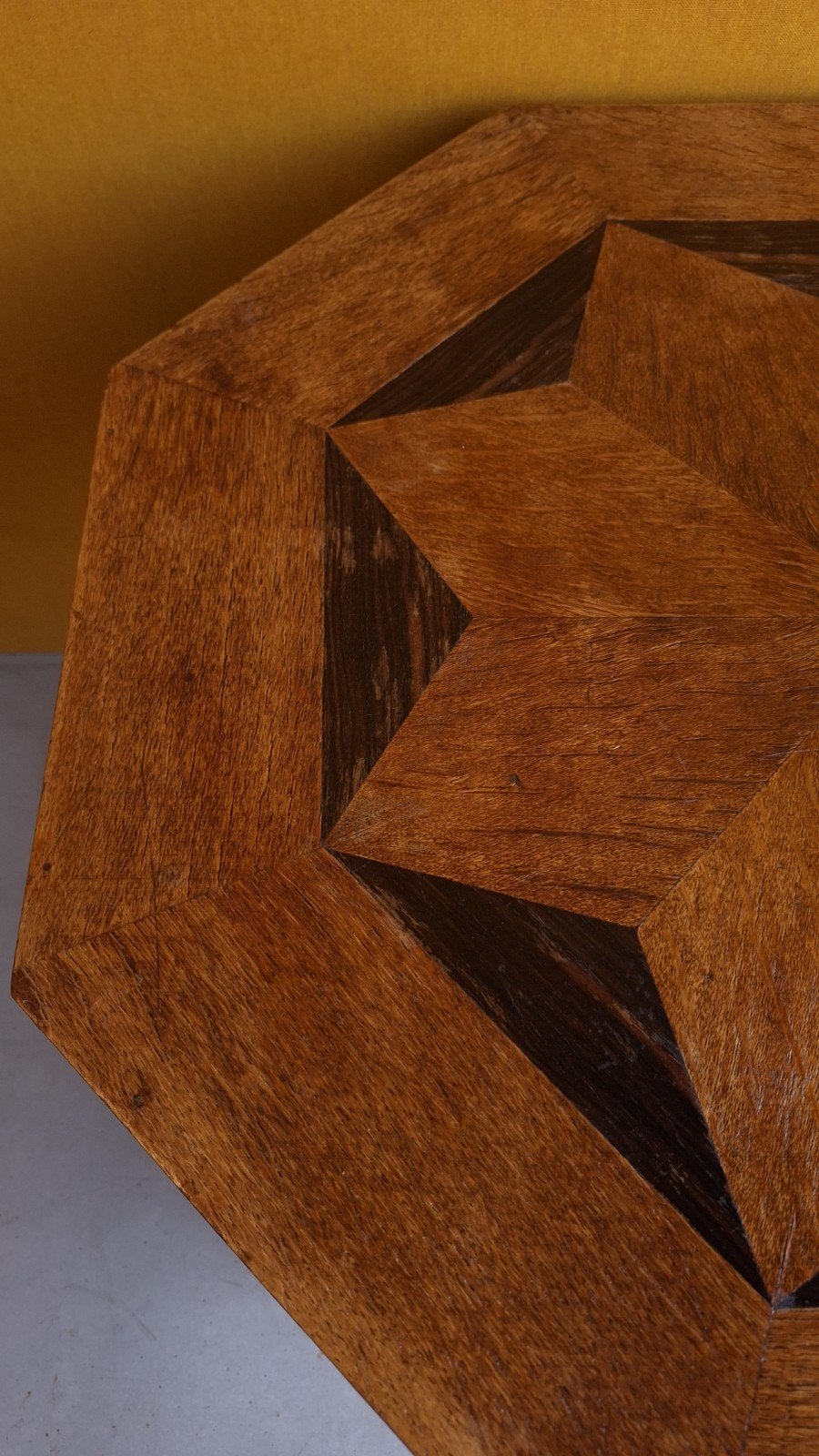 art Deco vintage bijzettafeltje, wijntafel, tafeltje, tafel, Ophalen, Minder dan 55 cm, Gebruikt, Vintage