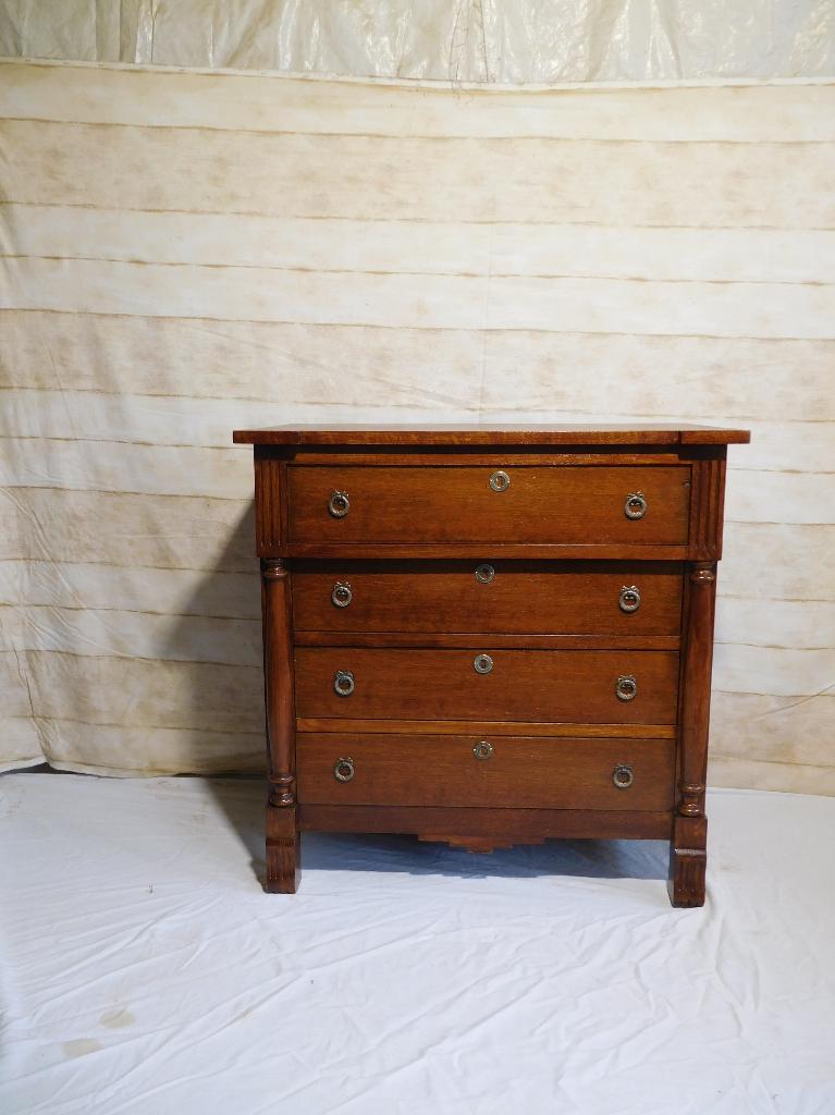lade commode, Ophalen, Eikenhout, 50 tot 100 cm, Zo goed als nieuw
