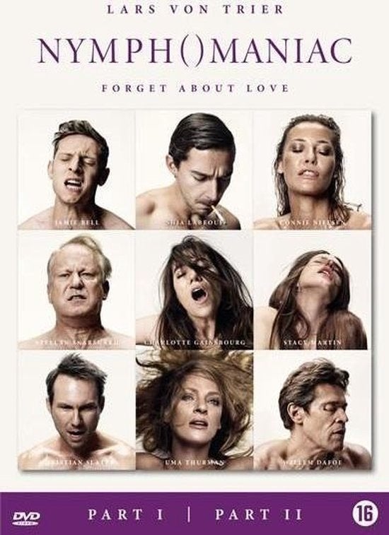 Nymphomaniac Volume 1+2 (2013) DVD Lars von Trier (2xDVD), Scandinavië, Nederlands, Ophalen of Verzenden, Zo goed als nieuw