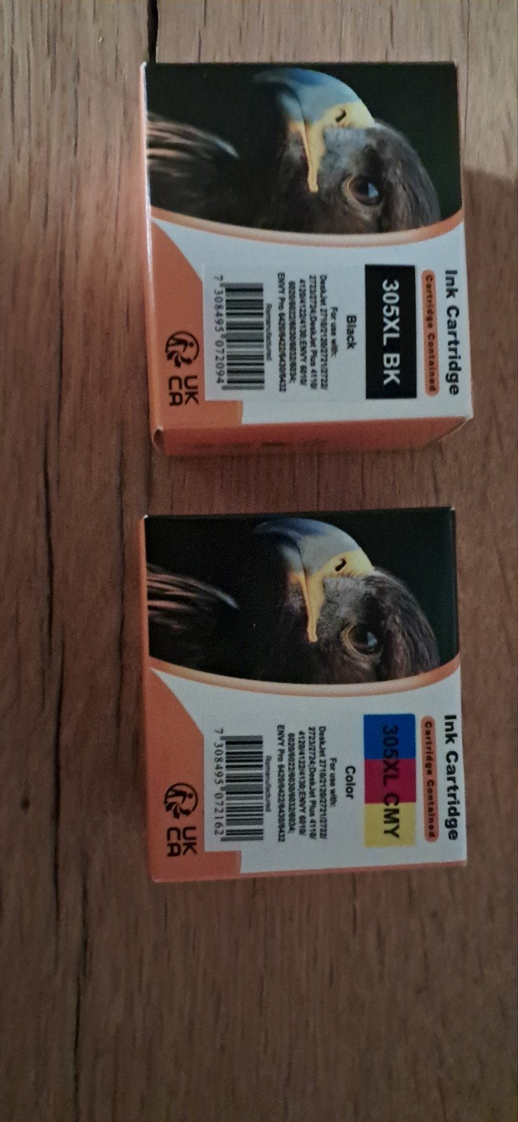 305XL Inktcartridges Zwart en Kleur voor HP DeskJet/ENVY, Ophalen of Verzenden, Nieuw, Cartridge, HP compatibel