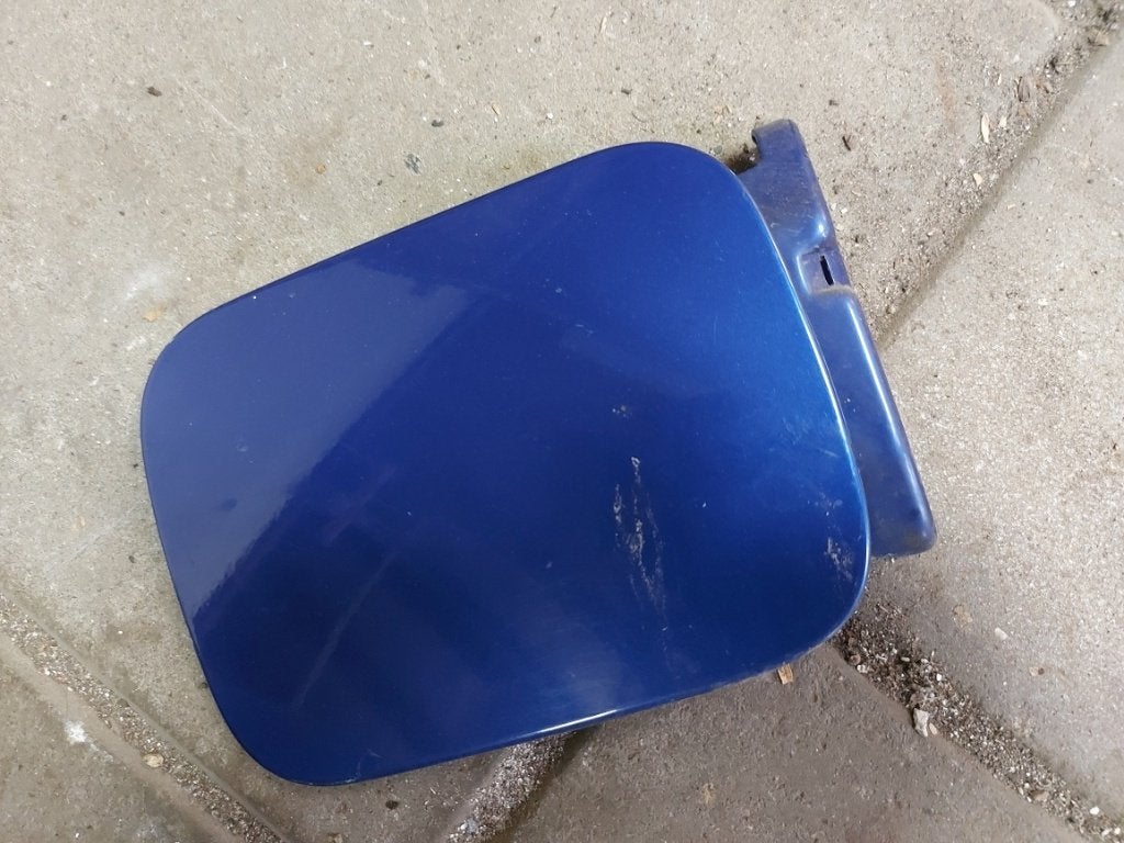 Blauw tankdop klepje Ibiza 2002, Ophalen of Verzenden