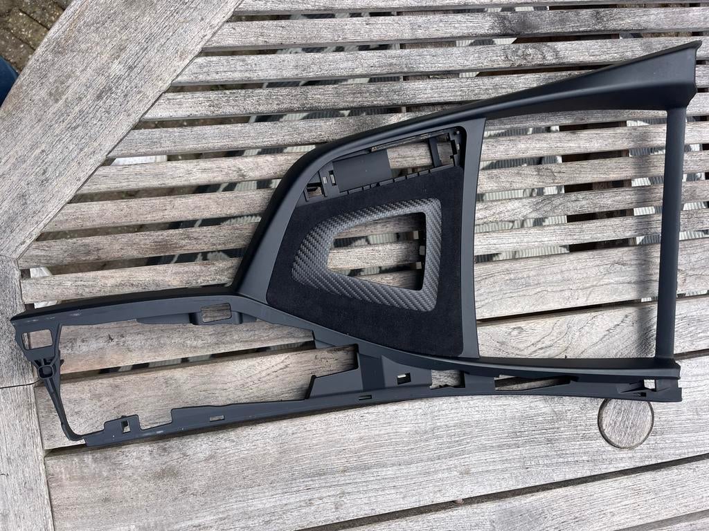 BMW F22 F23 Interieurlijst Carbon Alcantara, Auto-onderdelen, Interieur en Bekleding, Ophalen of Verzenden, Gebruikt, BMW