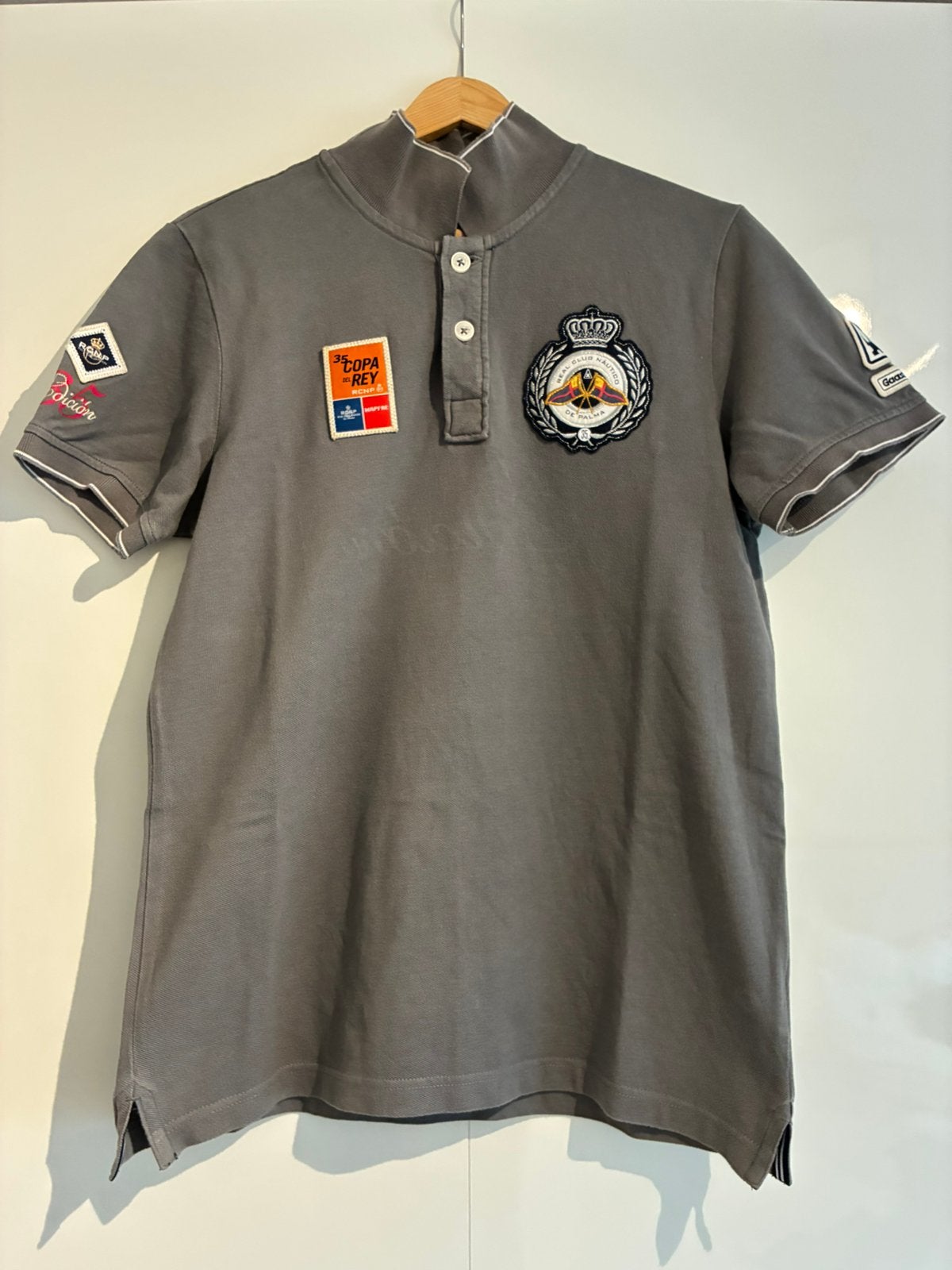 als nieuw,Polo van Gaastra mt.M, Ophalen of Verzenden, Zo goed als nieuw, Maat 48/50 (M), Grijs