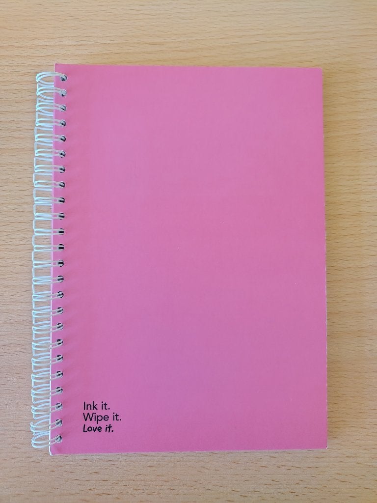 MOYU A5 roze: uitwisbaar notitieboek van steenpapier, Ophalen, Uitwisbaar, Gebruikt, A5