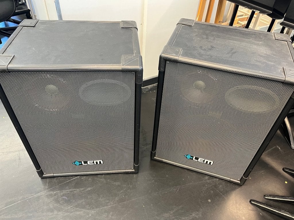 LEM LPS 15.3 plus 350 Watt speakers, Audio, Tv en Foto, Luidsprekers, Gebruikt, Speakerset, Ophalen, 150 watt of meer