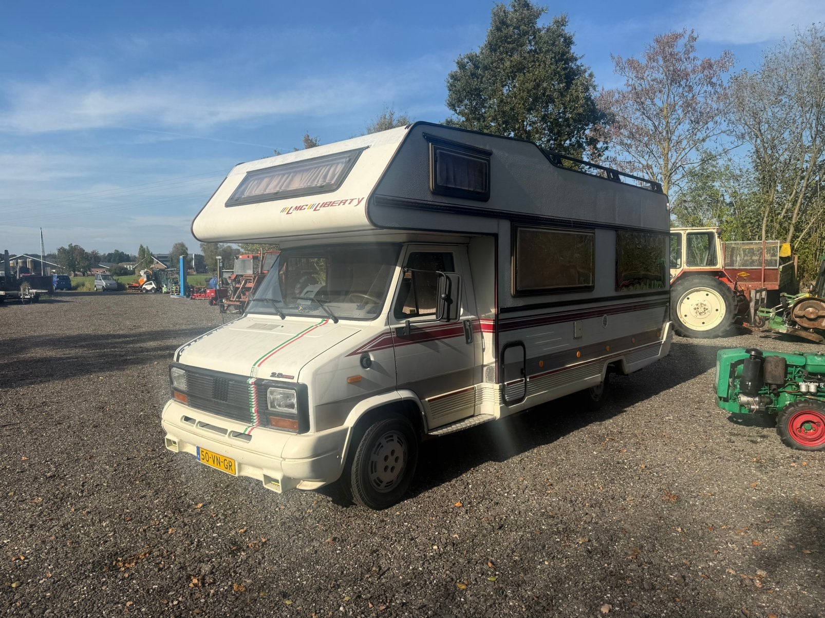 fiat camper / kamper, Chemisch toilet, Buscamper of Camperbus, Fiat, 6 tot 7 meter