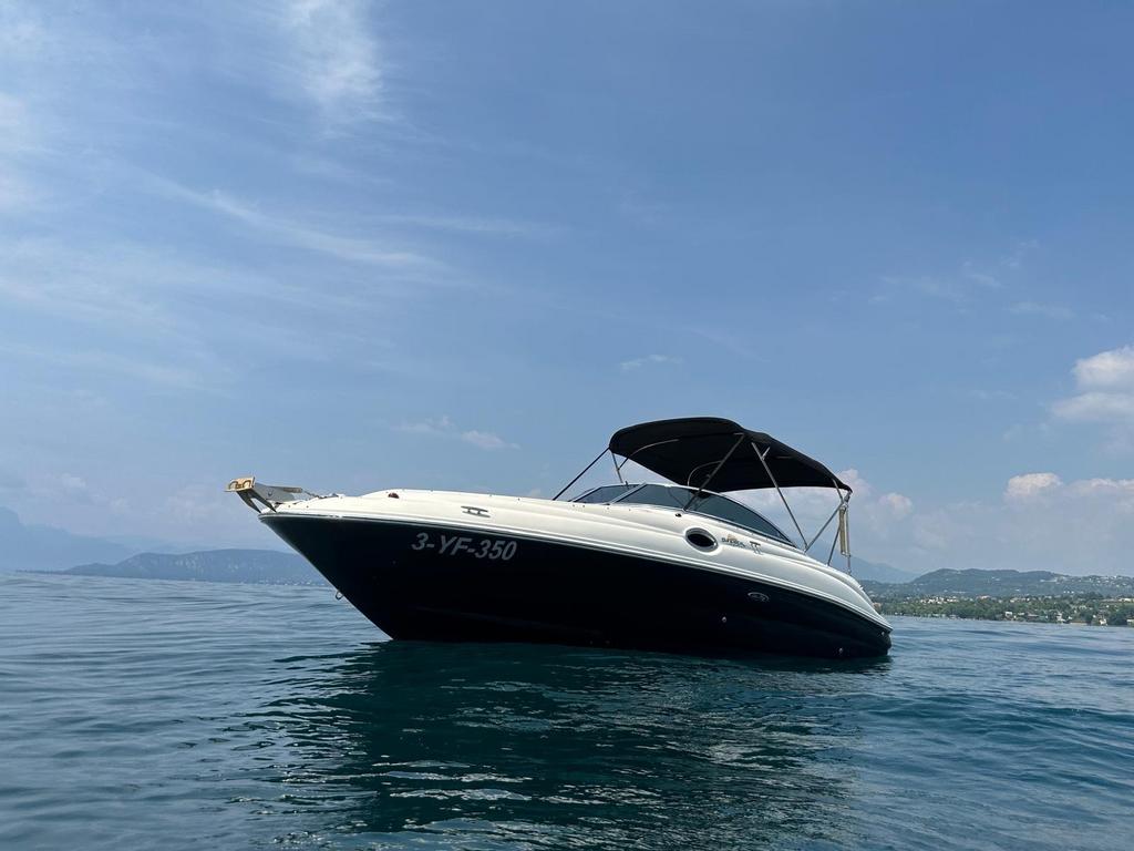 Sea Ray Sundeck 240 300pk/Ambilight/Koeling/WC, Watersport en Boten, Speedboten, Ophalen, Gebruikt, Binnenboordmotor, 200 pk of meer