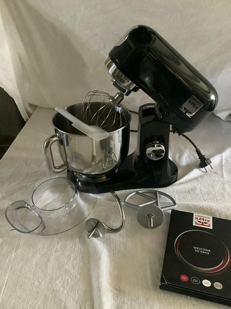 Kenwood kMix KMX750AB Deegmachine Zwart - Nieuw met accessoi, Witgoed en Apparatuur, Keukenmixers, Ophalen, Nieuw