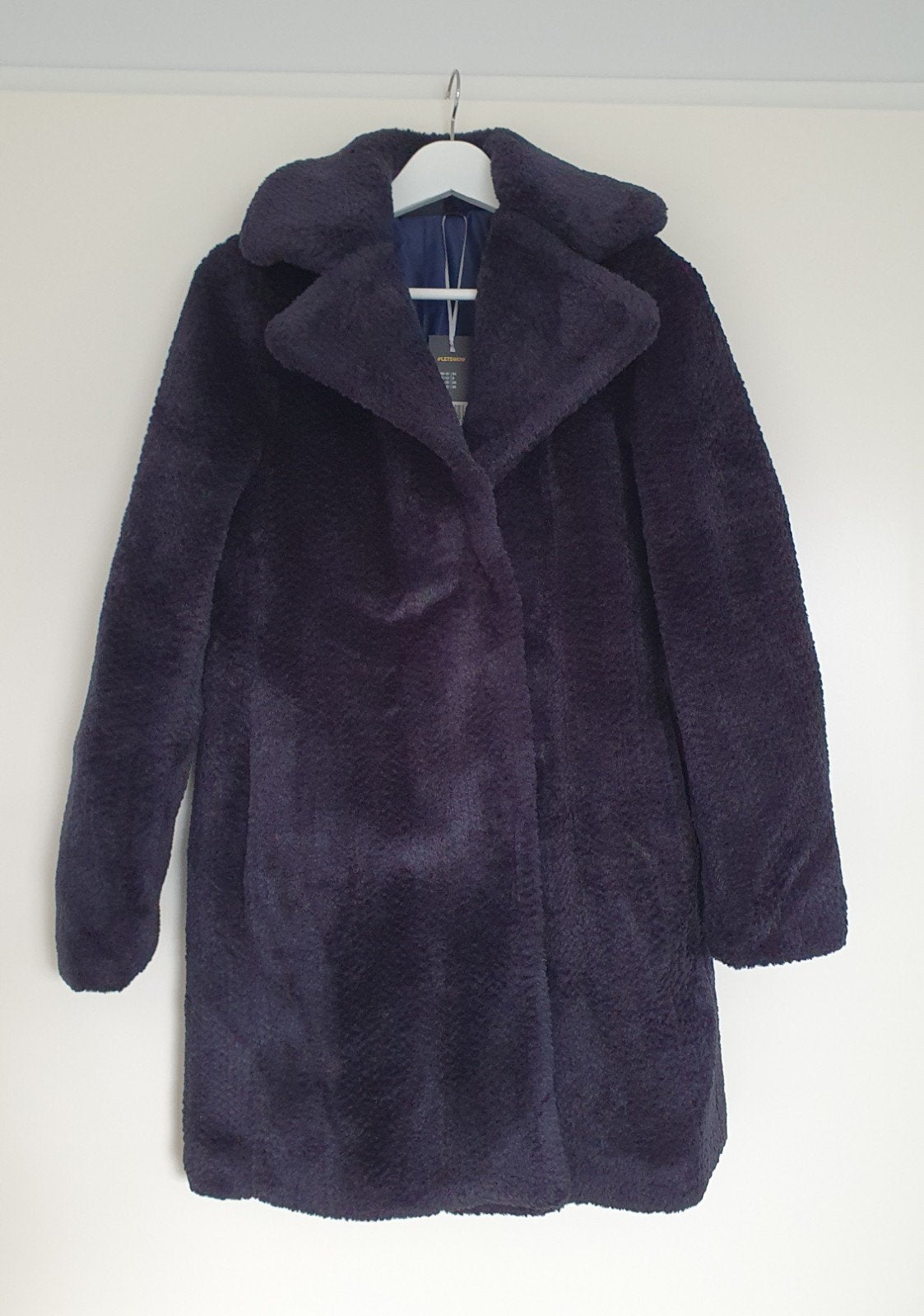 Esmara Heidi Klum faux fur bontjas blauwgrijs 34 NIEUW, Ophalen of Verzenden, Nieuw, Maat 34 (XS) of kleiner, Bruin