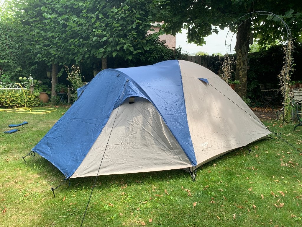Koepeltent 2-3 persoons mt. Denali, Caravans en Kamperen, Tenten, Ophalen, Gebruikt, Tot en met 3