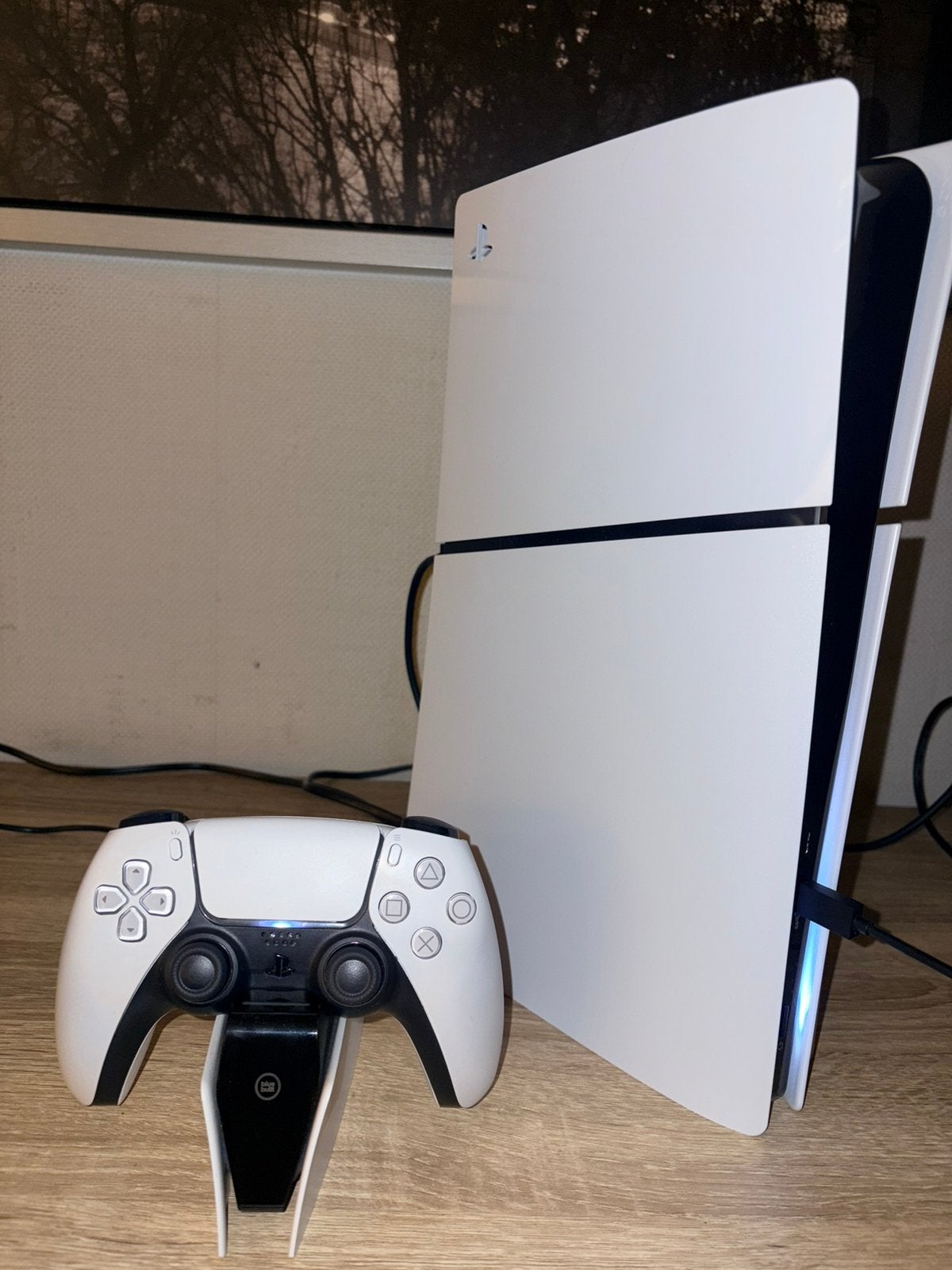 Playstation 5 Slim Disc Edition + Oplaadstation, Ophalen, Gebruikt, Playstation 5