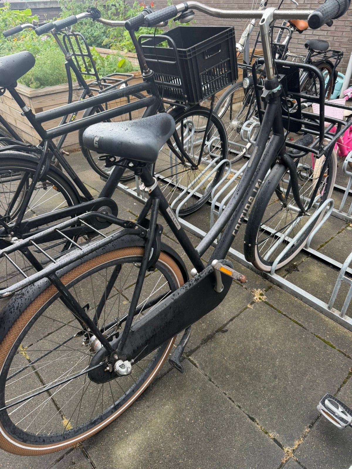 Cortina U4 fiets, Ophalen, Gebruikt, Terugtraprem, Versnellingen