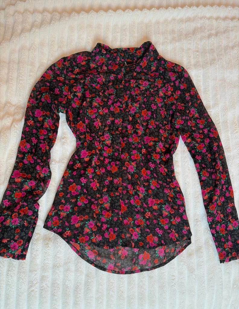 Blouse shoeby maat xs, Zwart, Ophalen of Verzenden, Zo goed als nieuw, Lange mouw