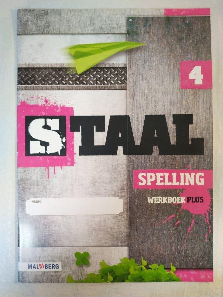 Staal  Spelling Werkboek Plus - Groep 4 - NIEUW., Ophalen of Verzenden, Nieuw, Overige niveaus, Nederlands