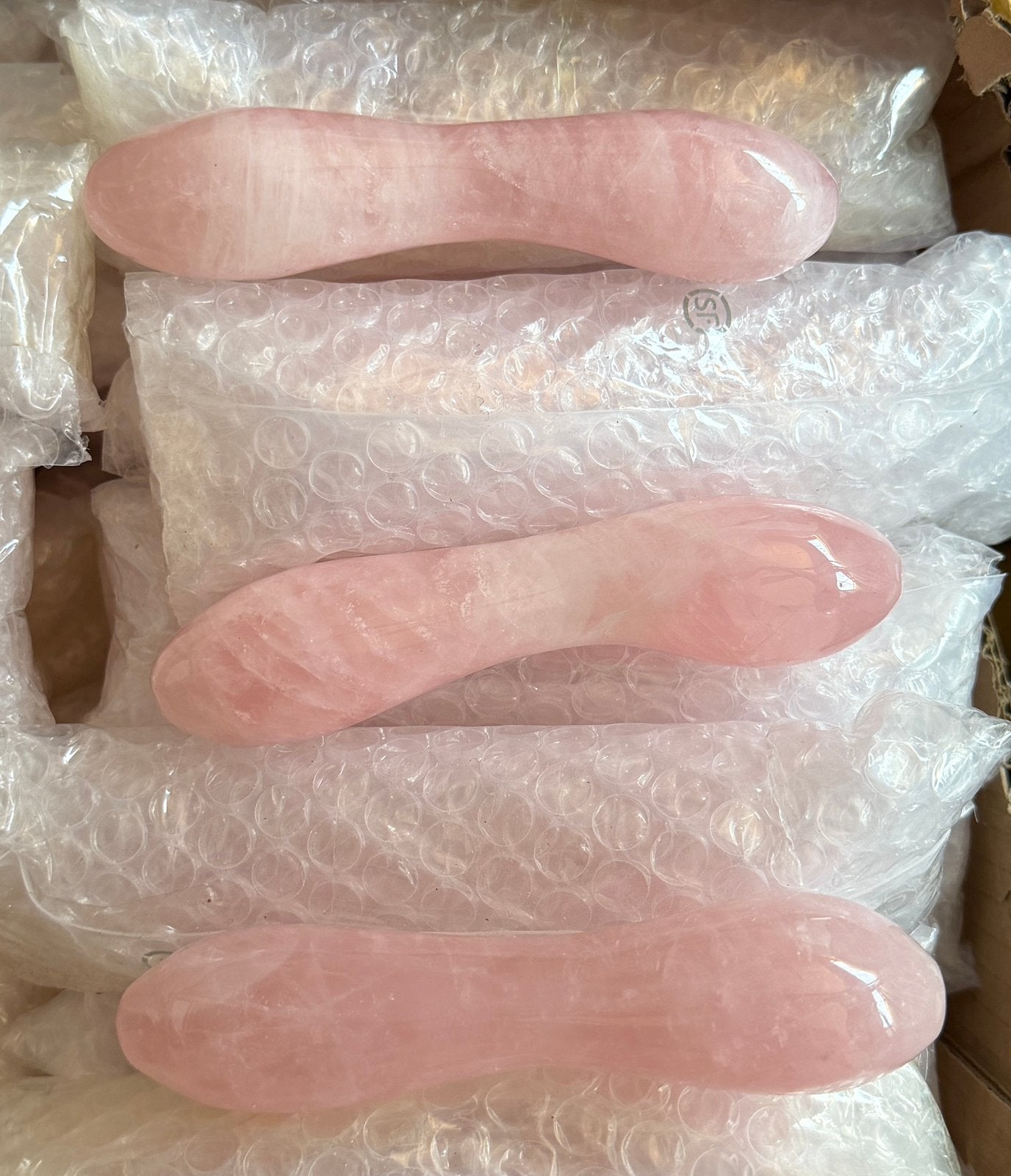 Rozenkwarts Gua Sha Massage Steen - Nieuw 55 stuks, Ophalen, Nieuw, Overige typen