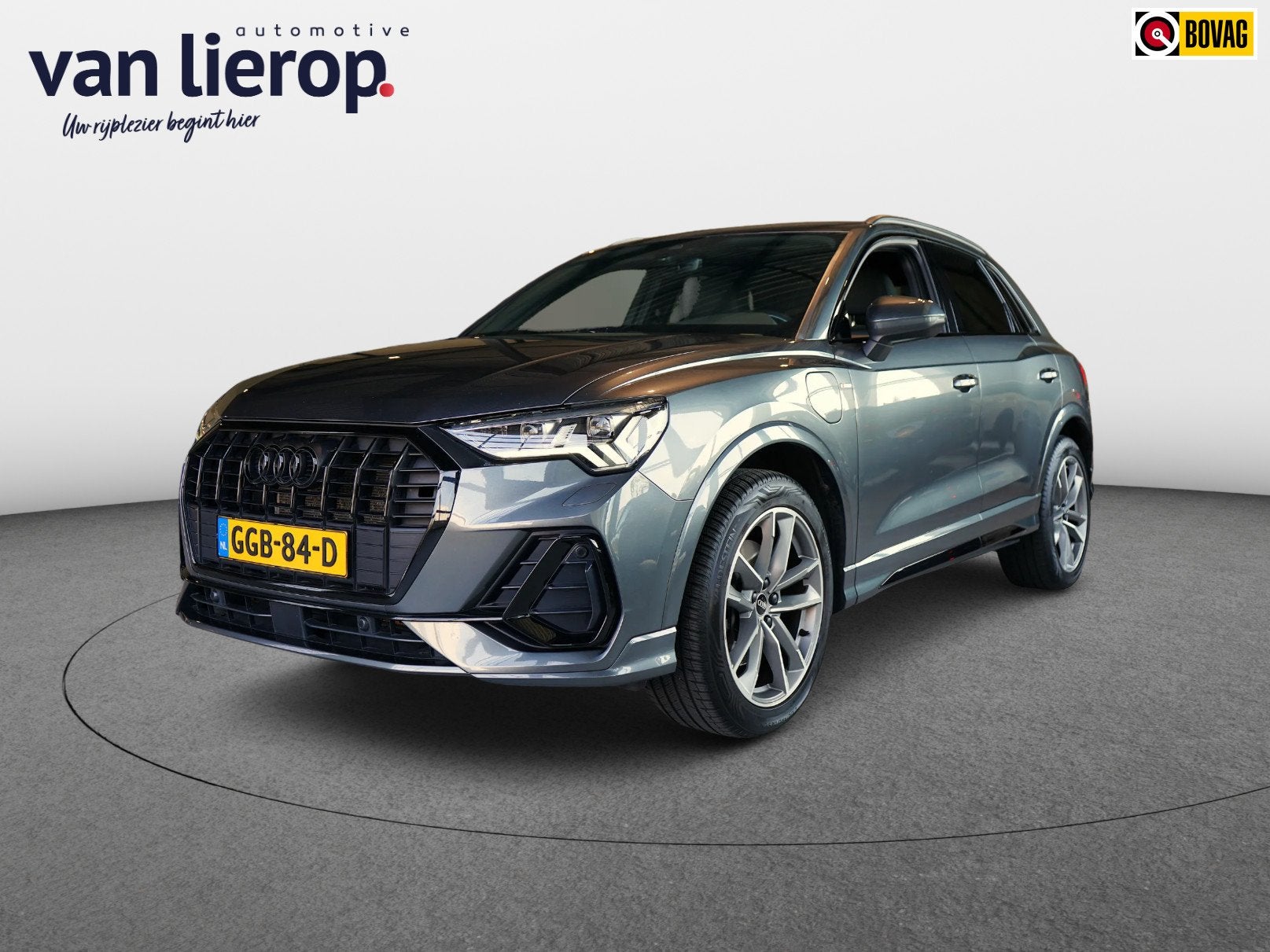 Audi Q3 45 TFSI e S Edition ACC | LED | TREKHAAK | CARPLAY, Auto's, Audi, Automatische klimaatregeling, Gebruikt, 150 pk, Leder en Stof