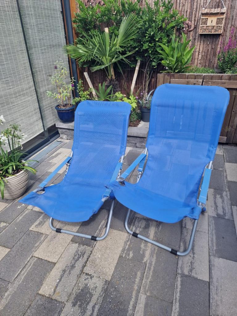 Strand stoelen 20 euro samen., Tuin en Terras, Ophalen