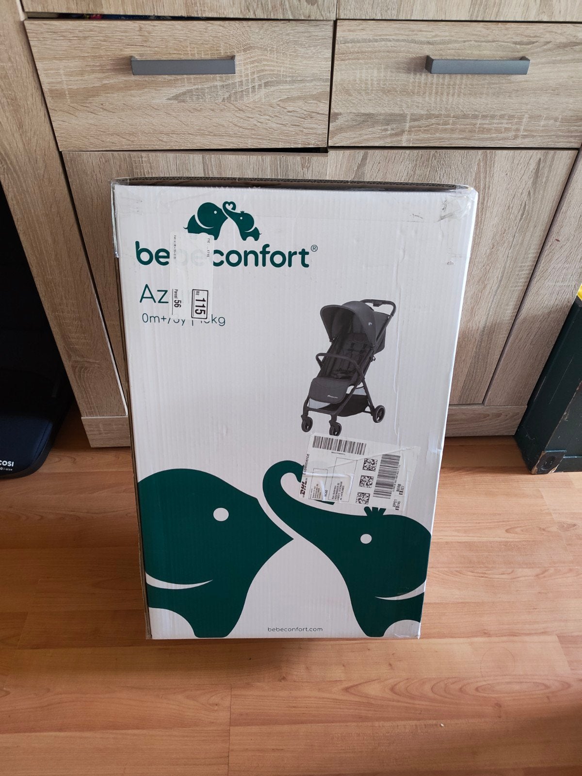 Bebeconfort Azure Buggy 0-3 jaar (15kg) Mineral Graphite, Ophalen of Verzenden, Nieuw, Kinderwagen, Overige merken