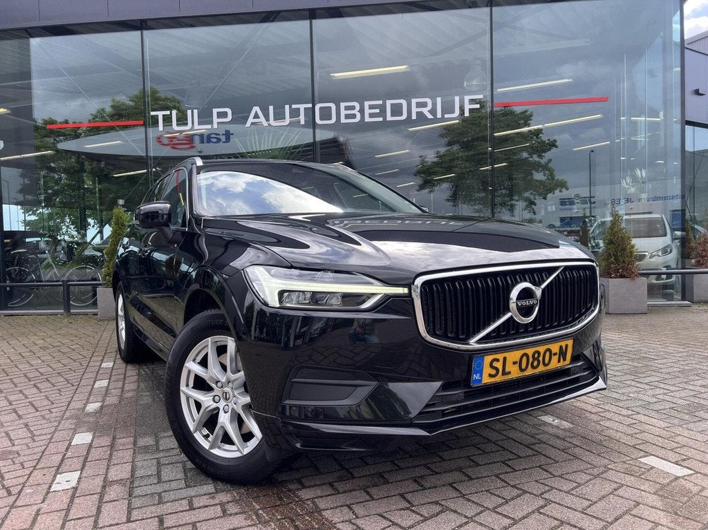 Volvo XC60 2.0 T5 Momentum Automaat Leder NLauto NAP, Auto's, Volvo, Gebruikt, 4 cilinders, Zwart, Bedrijf