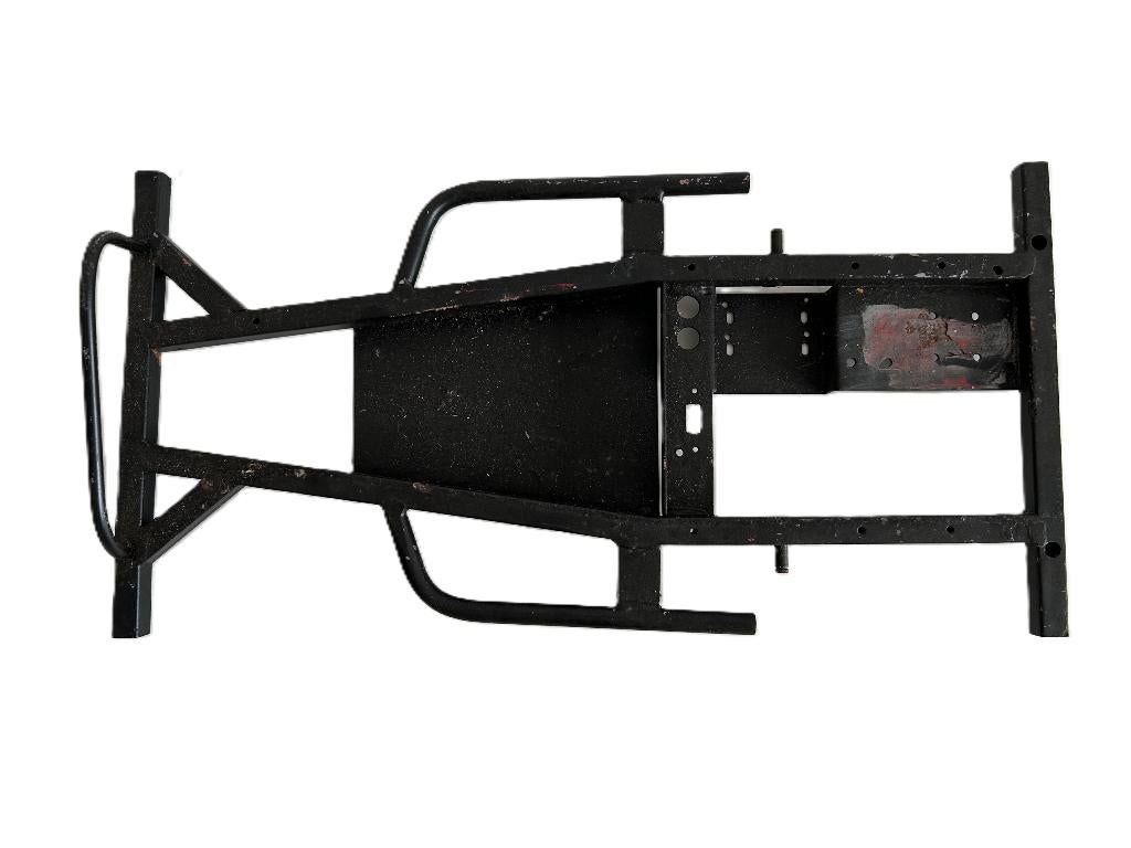 Vintagte stockcar chassis rc auto, Ophalen of Verzenden, Gebruikt, Overige schalen, Auto offroad