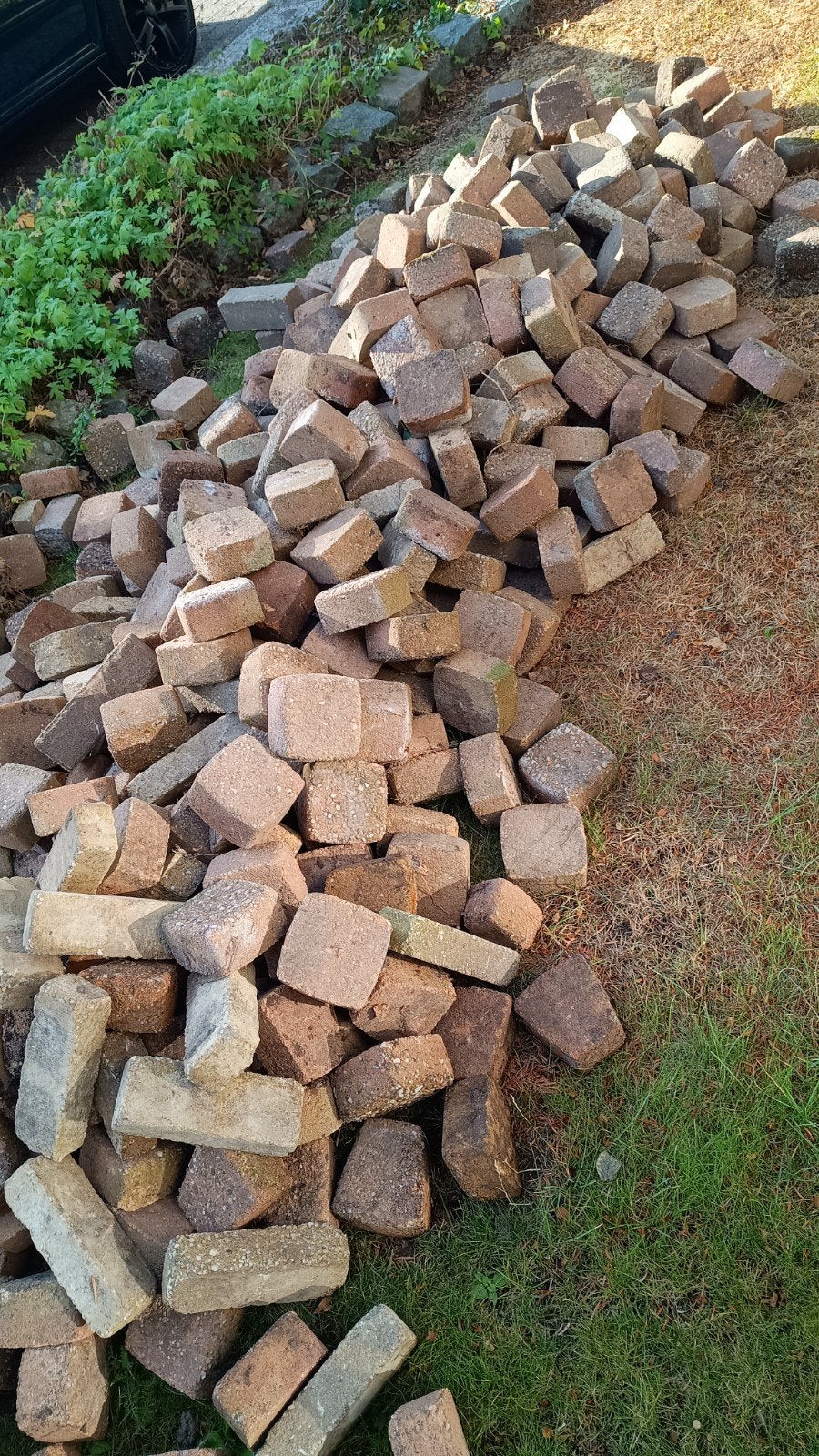 Grote partij koppel Stones gratis af te halen, Tuin en Terras, Ophalen, Gebruikt, Overige typen, 10 m² of meer