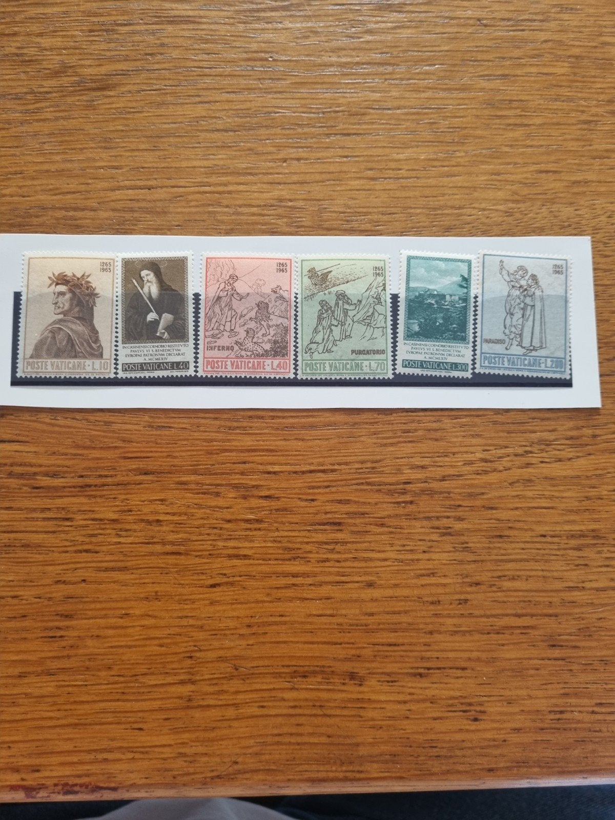 Vaticaanstad postzegels 1965 - Divina Commedia, Ophalen of Verzenden