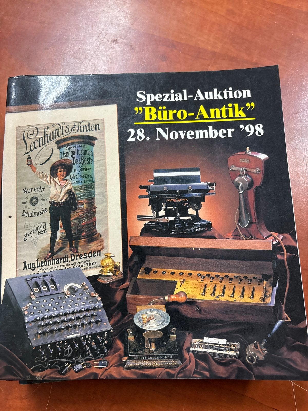 Spezial-Auktion "Büro-Antik" Catalogus 28 November '98, Antiek en Kunst, Antiek | Kantoor en Zakelijk, Ophalen of Verzenden