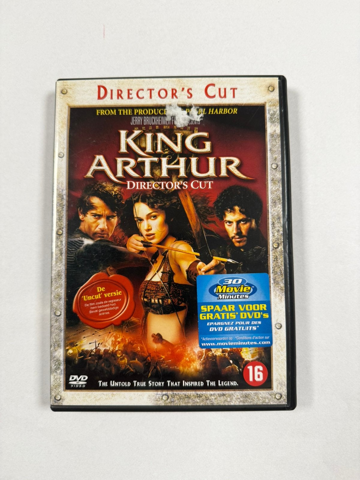 King Arthur (2004) director's cut NL-DVD, Vanaf 16 jaar, Ophalen of Verzenden, Zo goed als nieuw