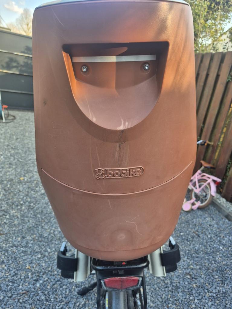 Bobike kinderstoeltje met adapter, Fietsen en Brommers, Fietsaccessoires | Fietsstoeltjes, Ophalen of Verzenden