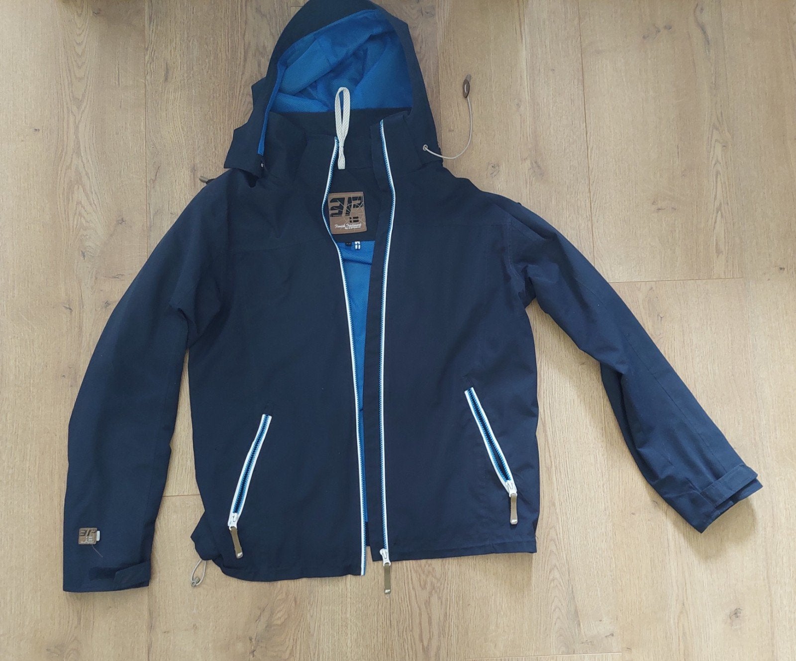 Heren zoner jas donkerblauw Merk Icepeak mt 52, Ophalen of Verzenden, Zo goed als nieuw, Maat 52/54 (L), Blauw