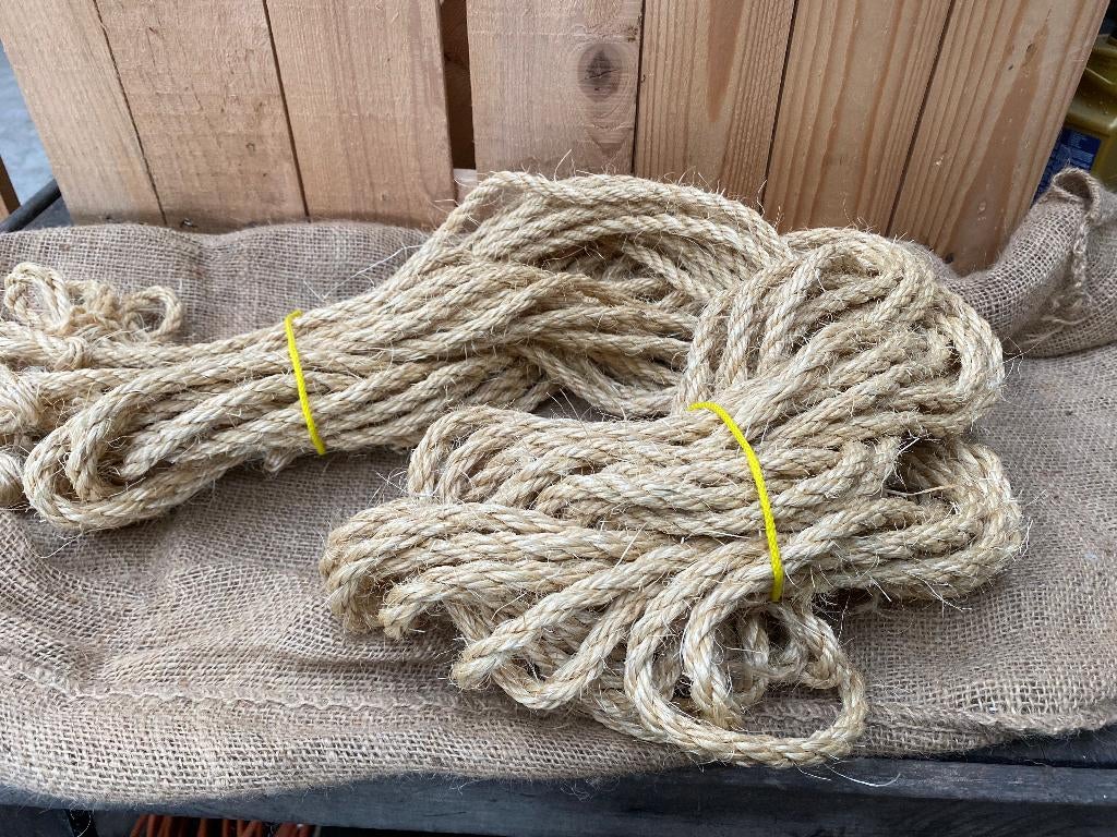 TOUW SISAL KOETOUWEN 3½mtr-met lus, Ophalen, Nieuw, Overige typen