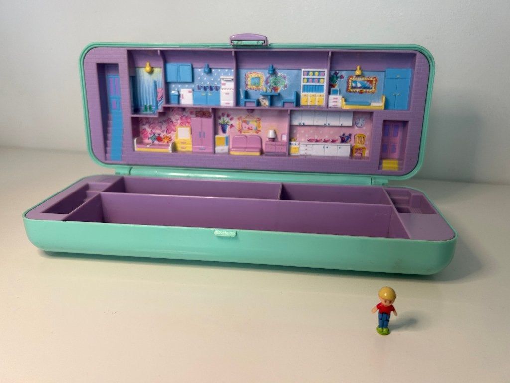 Vintage Polly Pocket Pencil Case 1990, Ophalen of Verzenden, Gebruikt
