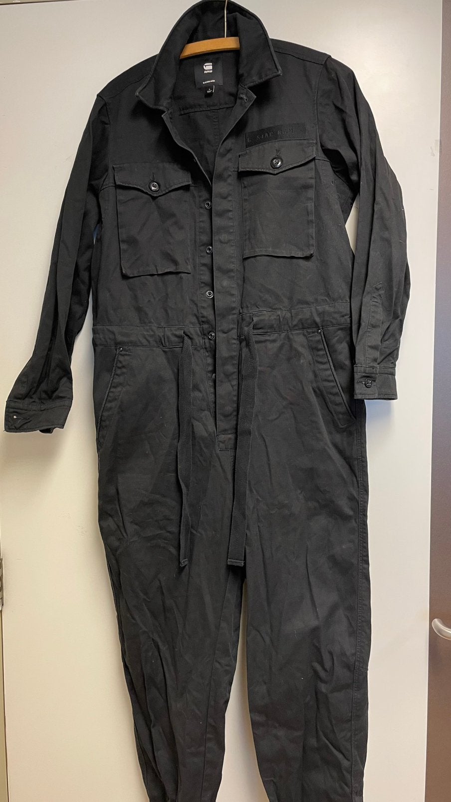 Zwarte overall maat M izgs, Verzenden, Landmacht, Nederland, Kleding of Schoenen