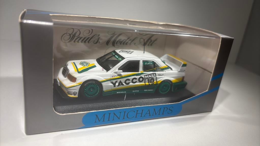 Mercedes benz 190 e evo 2 dtm minichamps 1.43, Auto, Ophalen of Verzenden, MiniChamps, A